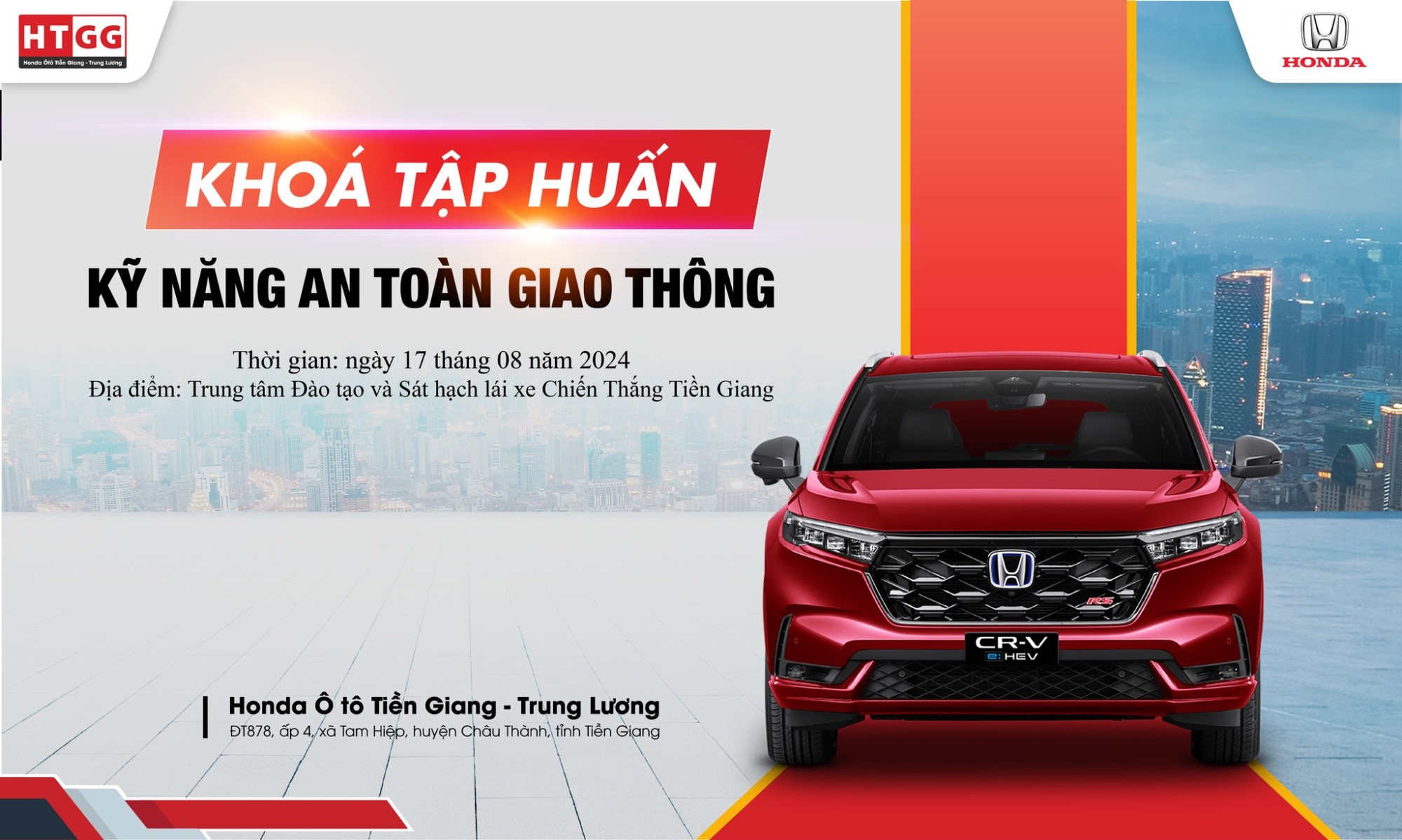 Kết thúc chương trình Tập huấn Kỹ năng lái xe an toàn